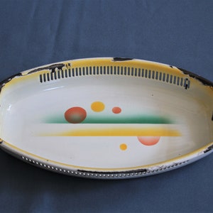 old enamel bread bowl injection molded B
