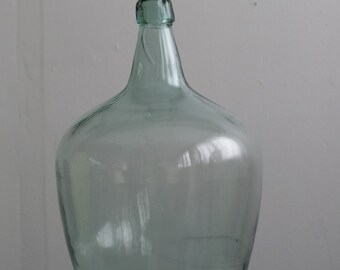 Glasballon bauchige Vintage Weinflasche F