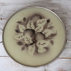 old cake plate vintage