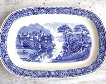 Dutch vintage serving platter Cambridge Old England