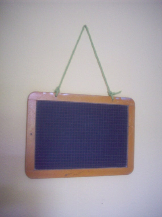Kleine Alte Schultafel Mit Holzrahmen Fur Kinder Etsy