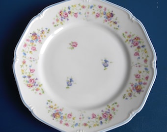 Thomas Vintage Tableware Floral Pattern Dinner Plate