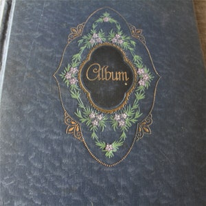historisches Fotalbum Jugendstil 1917