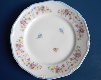 Thomas Vintage Tableware Floral Pattern Cake Plate