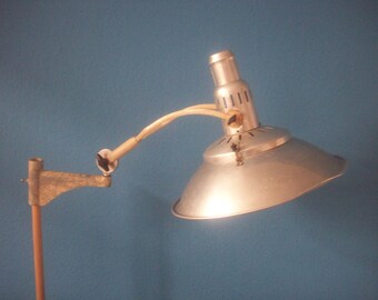 Vintage Medizin Lampenschirm  Loft, Werkstattlampe