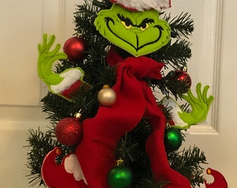 Grinch Decorations 70 Handmade Options And Ideas Etsy