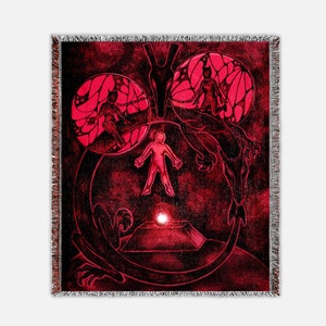 El Príncipe de las Tinieblas - Tapestry Throw Blanket