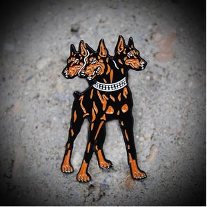 Doberus - Soft Enamel Pin