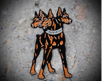 Doberus - Soft Enamel Pin
