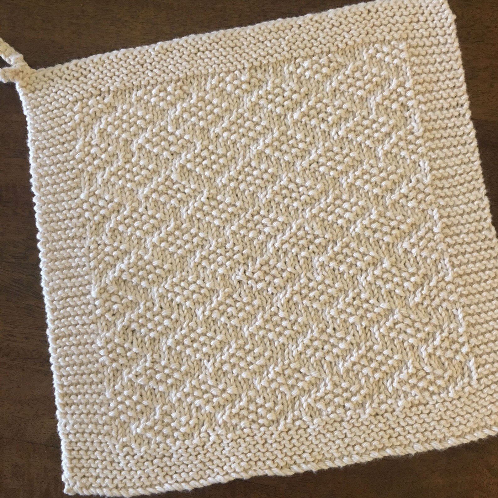 Hand Knitted Dishcloths Set of 4 Knitting Pattern Etsy