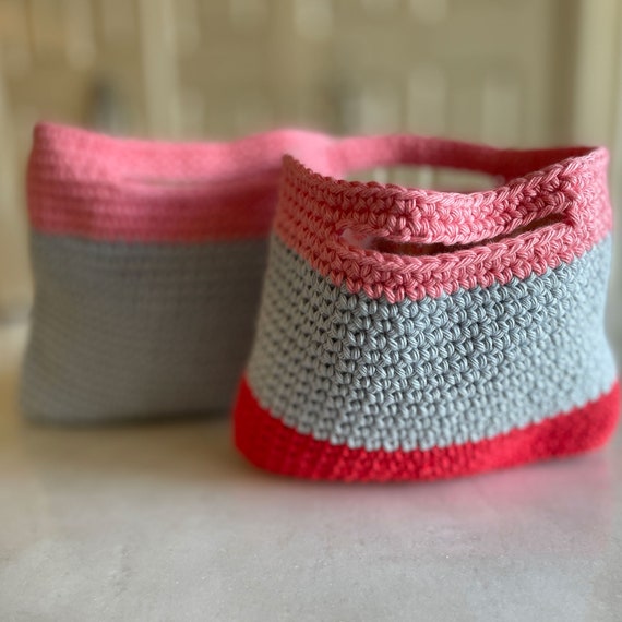 Crochet Baby Bags Crochet Pattern Etsy