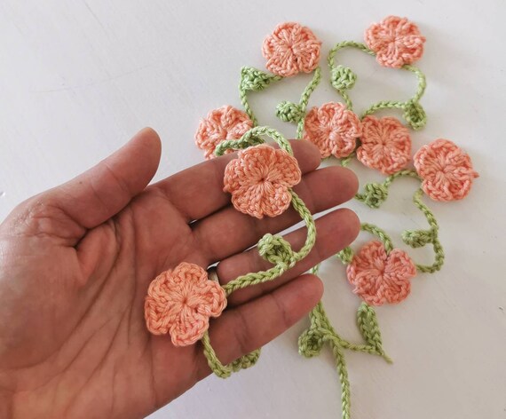 Handmade floral bunting