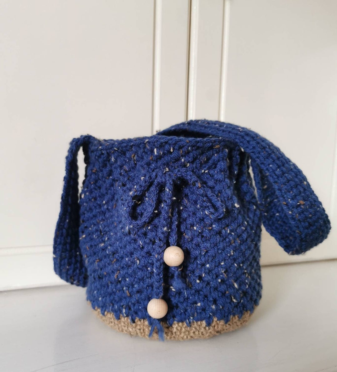 Crochet Shoulder Bag Trendy Tote Crochet Hippie Purse Etsy UK