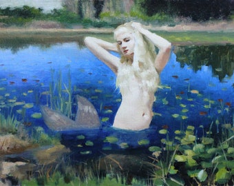 Mermaid of the Lillies