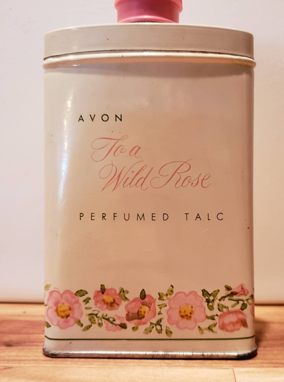 Avon to A Wild Rose Perfumed Talc Etsy