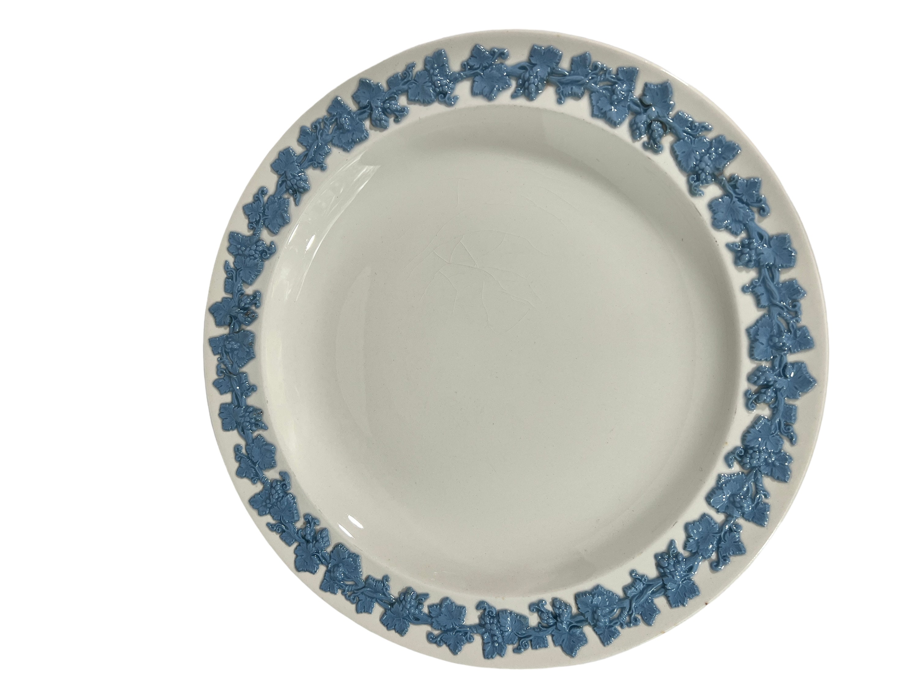 Set of 4 Wedgwood Queensware Lavender on Cream 10 Dinner Etsy