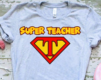 Download Super teacher | Etsy