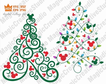 Download Disney christmas svg | Etsy