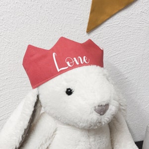 Fabric crown GOLD BEERE birthday crown