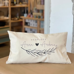 Almohada personalizable LOVE