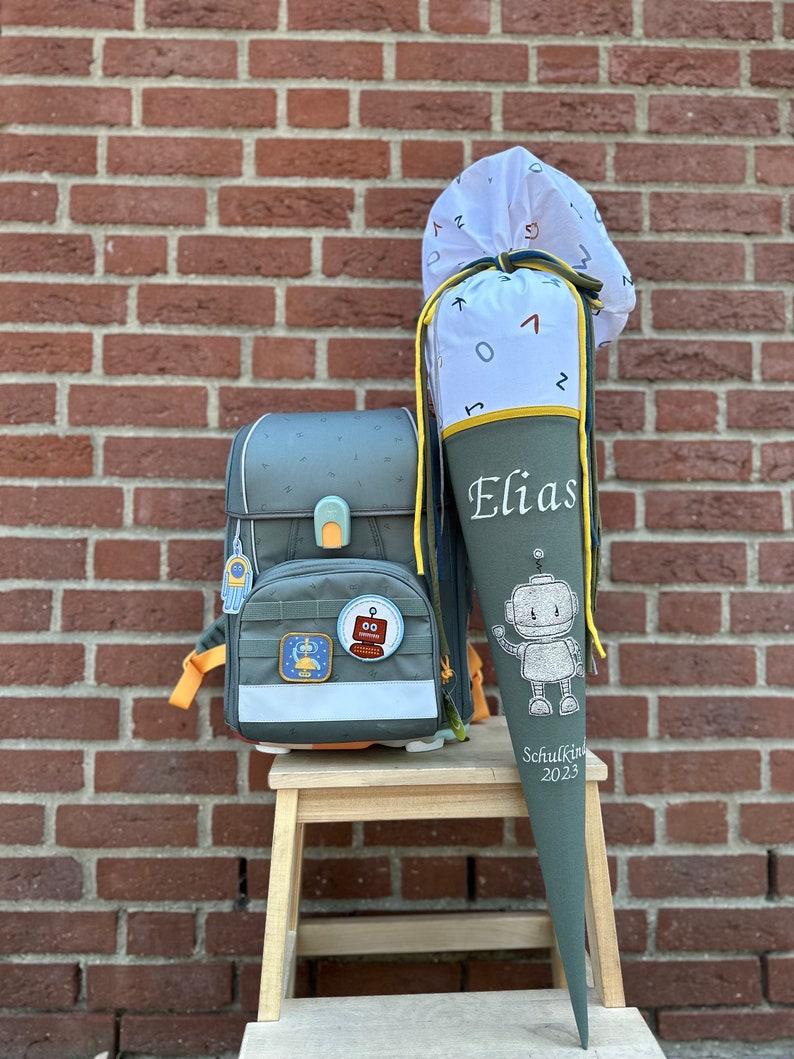 SCHOOL BAG ROBOT matching the Lässig satchel
