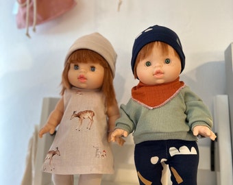 Puppenkleidung für Minikane Puppe Set 34cm