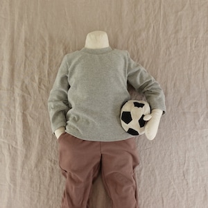 Easy Pattern Kid and Baby Long Sleeve T-shirt PDF Pattern | Digital Download | Basic T-shirt Top Pattern Toddler Children Boy Girl 3M - 10Y