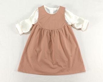 Easy Pattern | Girl Sleeveless Overall Dress Sewing Pattern | Baby Shirring Jumpsuit PDF Sewing Pattern | Girl, Children, Kids Dress Pattern