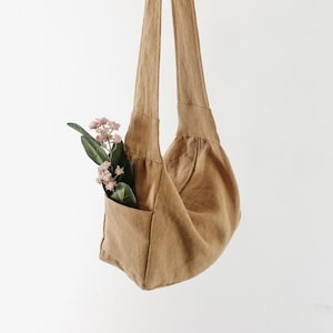 Side Pocket Hobo Bag Sewing Pattern | Shoulder Bag Easy Pattern | 3 sizes | Small Medium Large | Beginner Sewing | Bag Woven Sewing Pattern