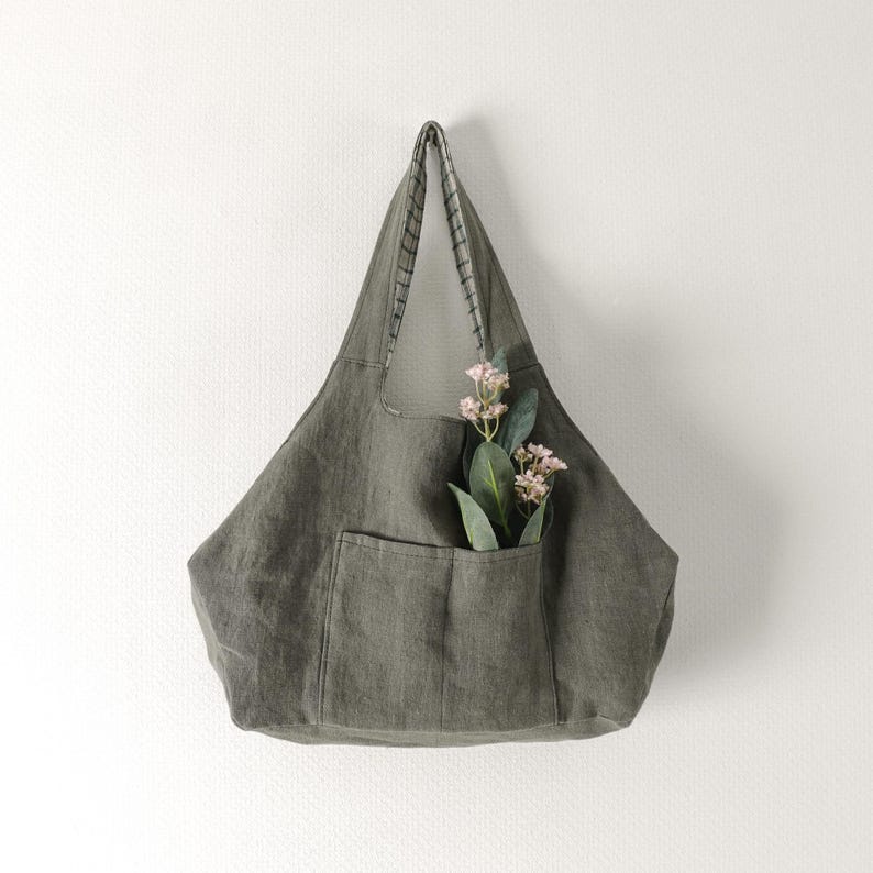 Minimalist Bag Sewing Pattern | Pentagonal Shoulder Bag Sewing Pattern | 3sizes | Hand Bag Easy Sewing Pattern | Tote Bag Pattern image 4