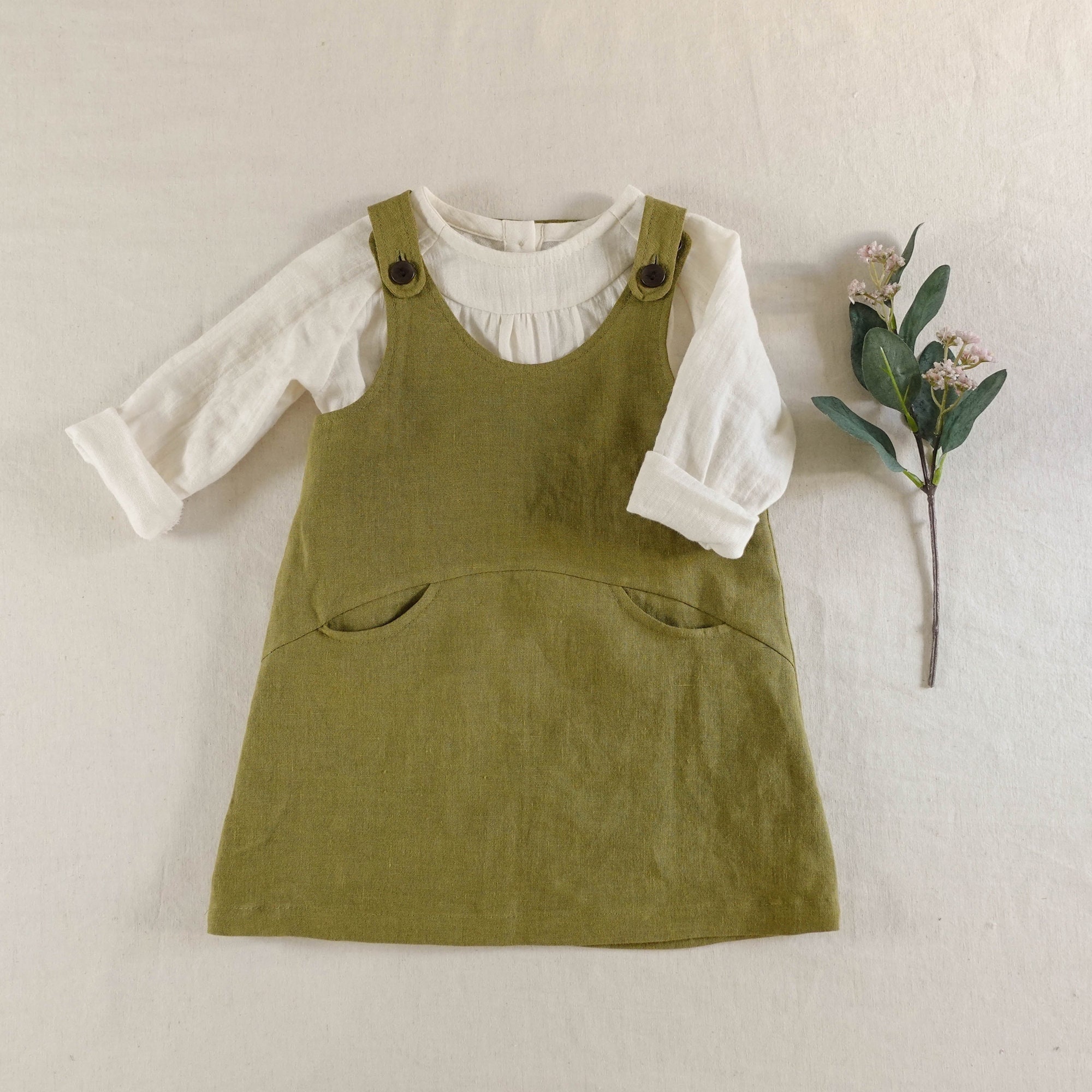 green emerald velvet dress Adult Khaki Chunky Cord Dungarees – Dotty Dungarees (US) main image 1