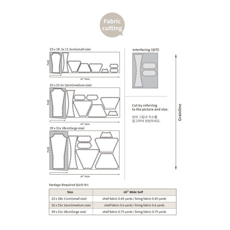Triangle Hobo Bag Pattern | Shoulder Bag Sewing Pattern | Double Sided Hobo Bag Sewing Pattern | Beginner Sewing | Instant Download Pattern image 13