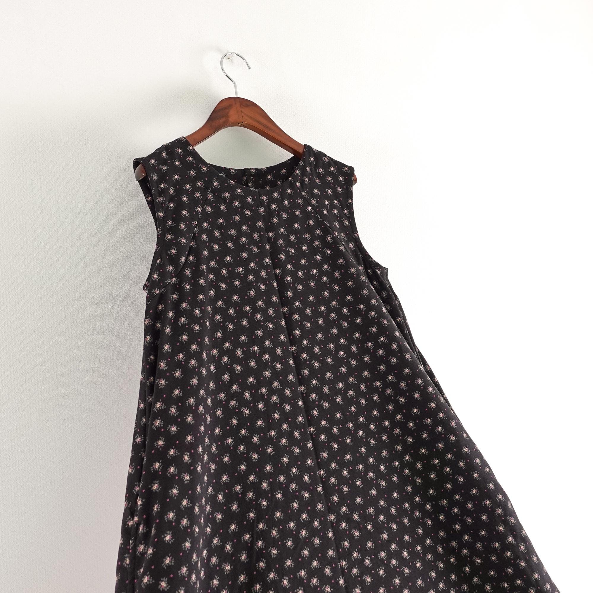 A Line Sleeveless Dress Sewing Pattern | Tank Dress PDF Sewing Pattern | Long Dress Pattern | Jumper Dress | Pinafore Dress