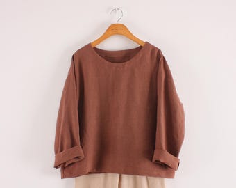 Drop Shoulder oversized Top PDF Sewing Pattern for Women | Blouse Shirts loose fit Pattern | beginner sewing | XXS - 5XL