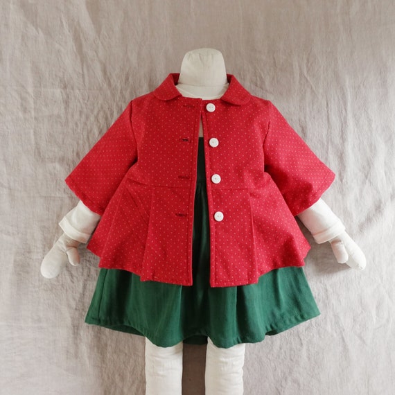 Easy Gathered Jacket for Kids PDF Sewing Pattern Toddler Etsy