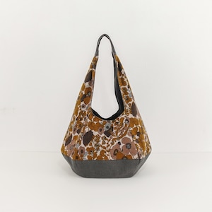 Molde para Bolsa Hobo Diamante | Sem necessidade de overloque | 3 tamanhos | Bolsa para o dia a dia | Molde para costura em tecido plano para iniciantes | Download instantâneo