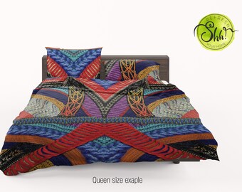 bohemian bedding etsy