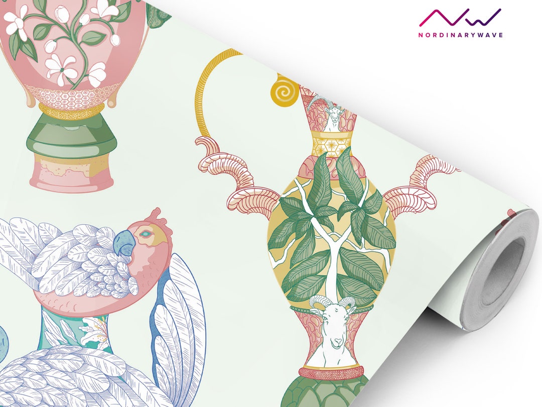 Crisp Posh Paint Pottery Wallpaper in 4K Crisp Posh Paint Pottery Wallpaper in 4K