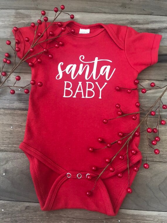 santa baby onesie