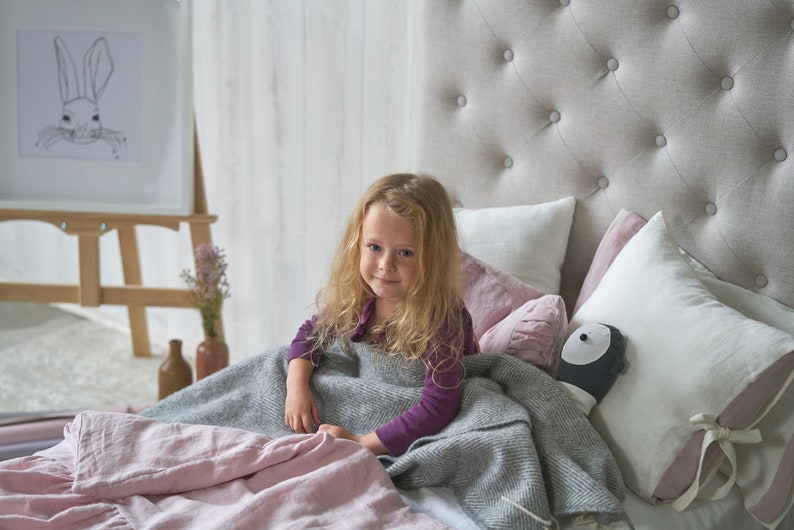 girls pink bedding set