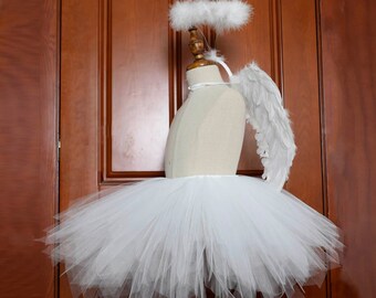 baby angel wings and tutu