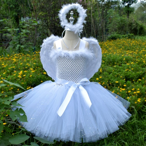 white tutu dress