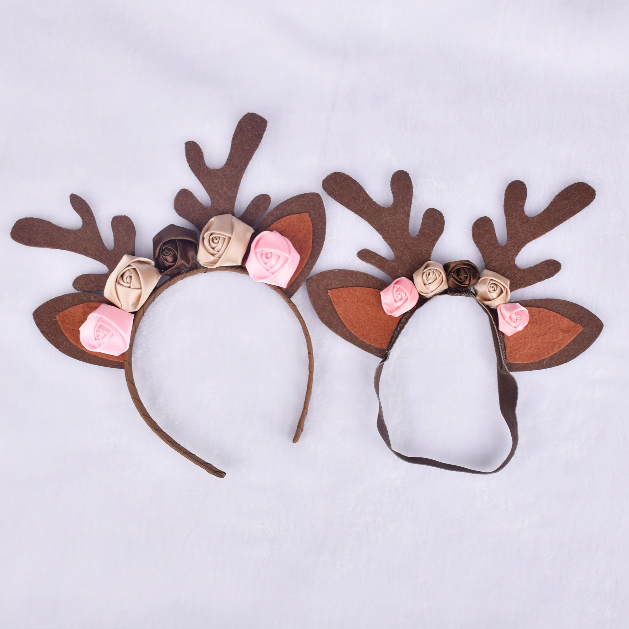 Deer Headband Baby Christmas Headbandholiday Etsy