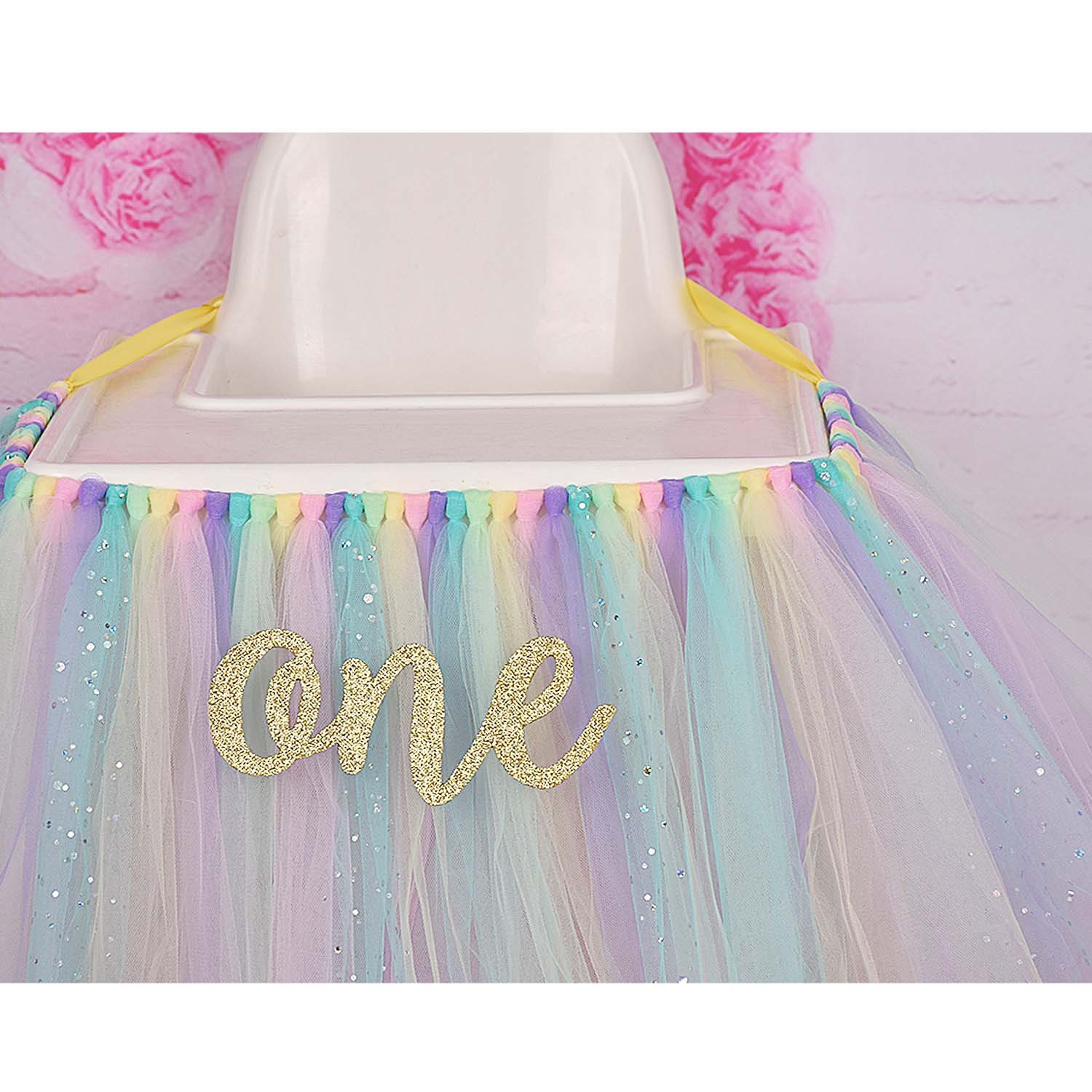 Rainbow high store chair tutu
