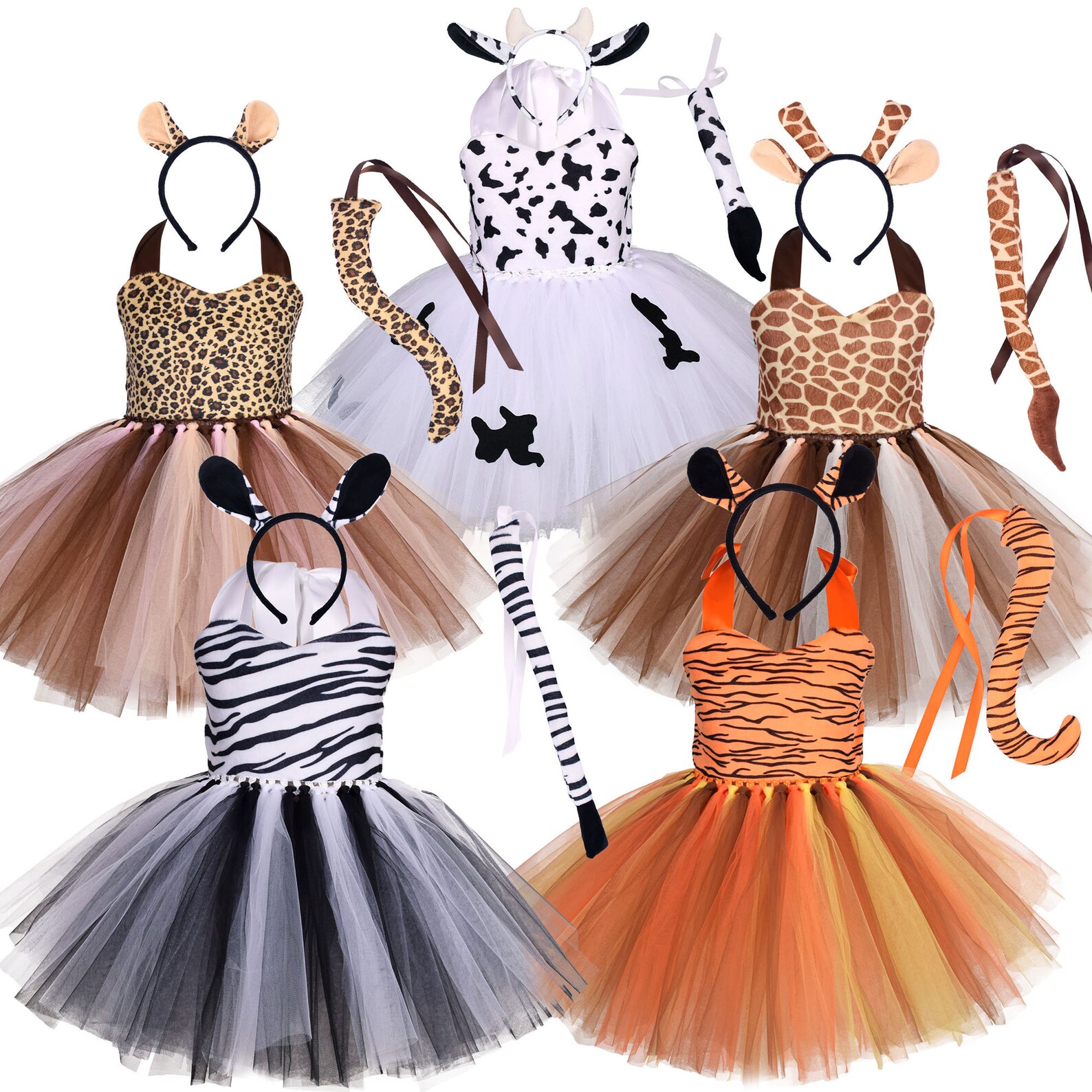 Girls Jungle Animal Tutu DressKids Birthday OutfitDresses & Etsy