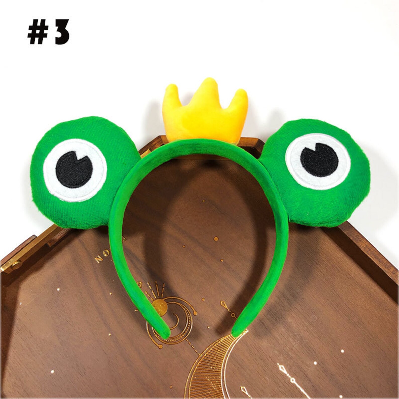 Frog Princess Headbandfrog Eyes Costume Headbandfrog - Etsy