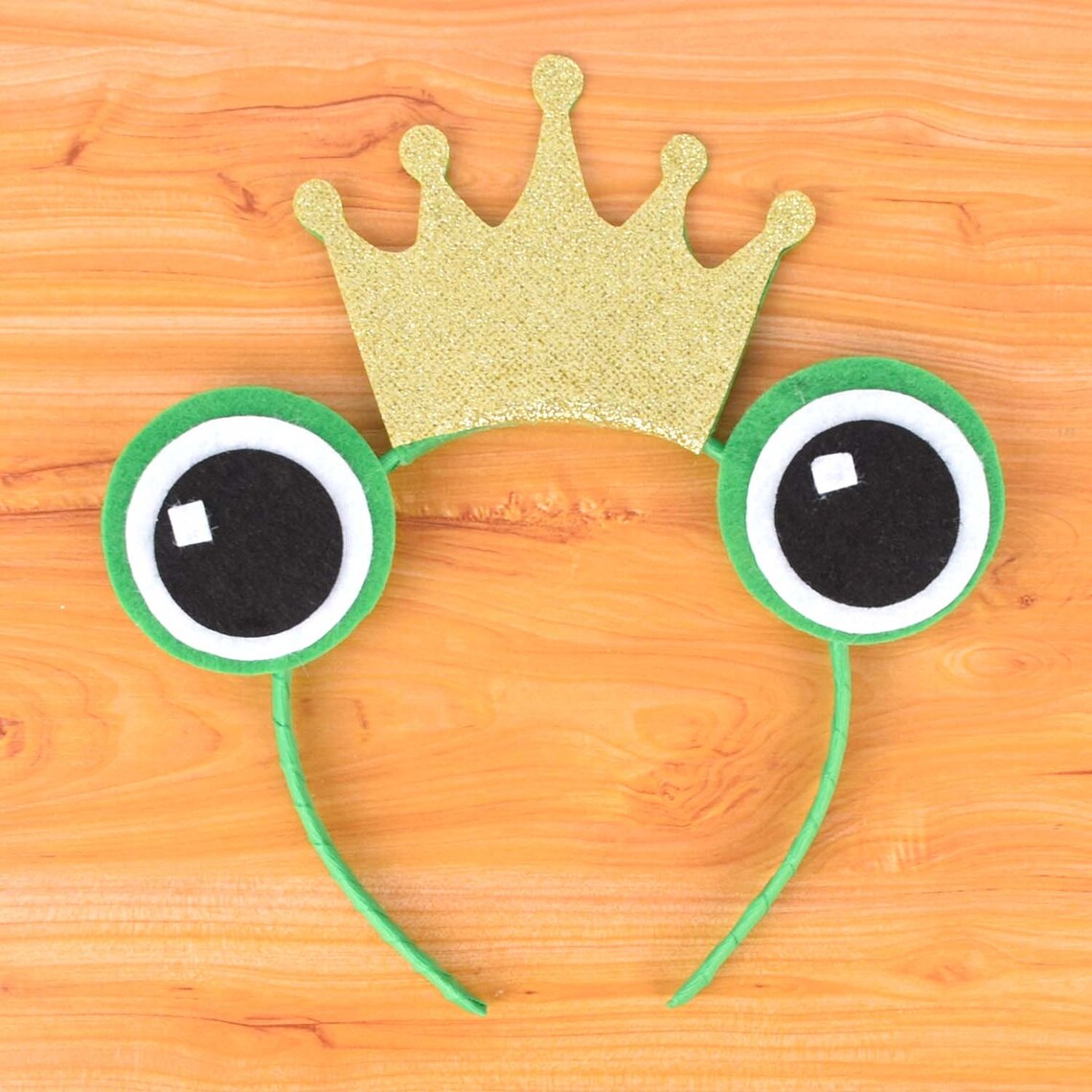 Frog Princess Headband Frog Eyes Costume Headbandfrog Etsy