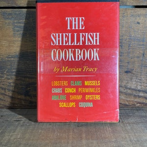 The Shellfish Cookbook by Marian Tracy - 1965 - Vintage Cookbook - FREE SHIPPING