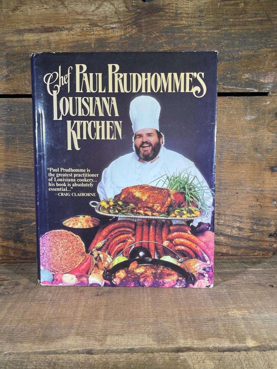 Chef Paul Prudhomme's Louisiana Kitchen 1984 Vintage Cookbook Free