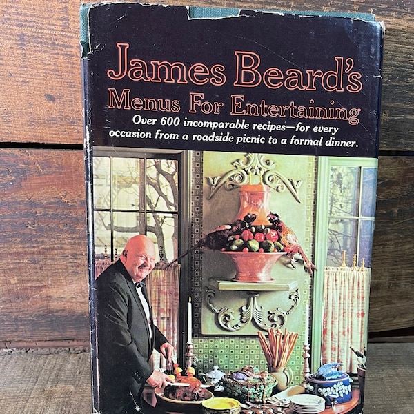 James Beard's Menus for Entertaining * 1965 * FREE SHIPPING